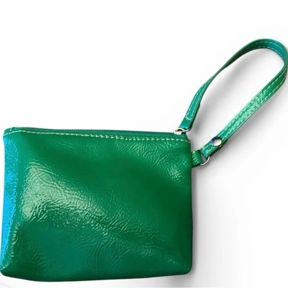 Nine West Vibrant Green Wristlet - Picture 2 of 4